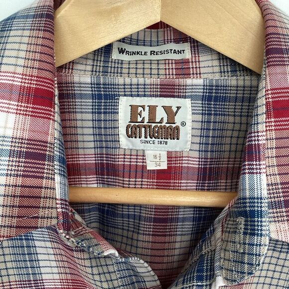 Men's Ely Cattleman Pearl Snap Western‎ Shirt - Picture 3 of 6